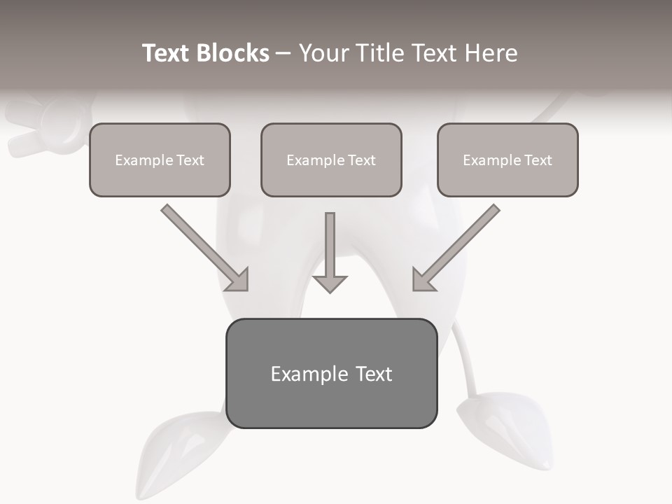Render Molar White PowerPoint Template