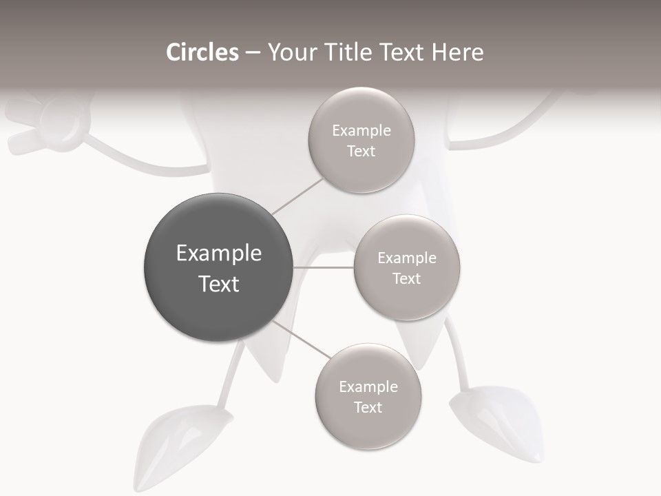 Render Molar White PowerPoint Template