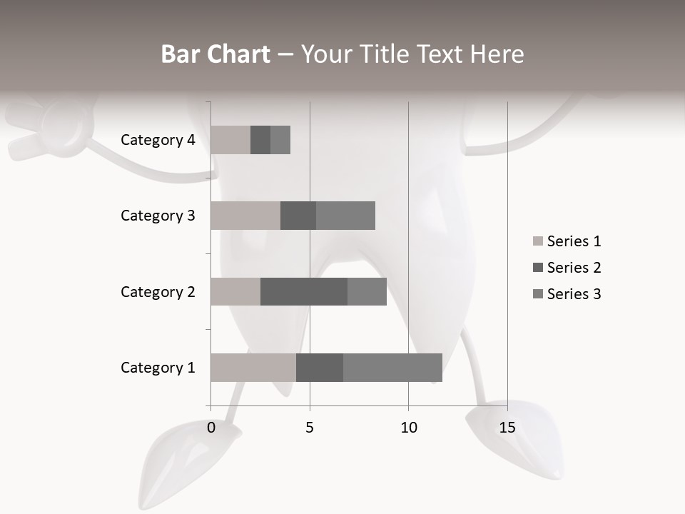 Render Molar White PowerPoint Template