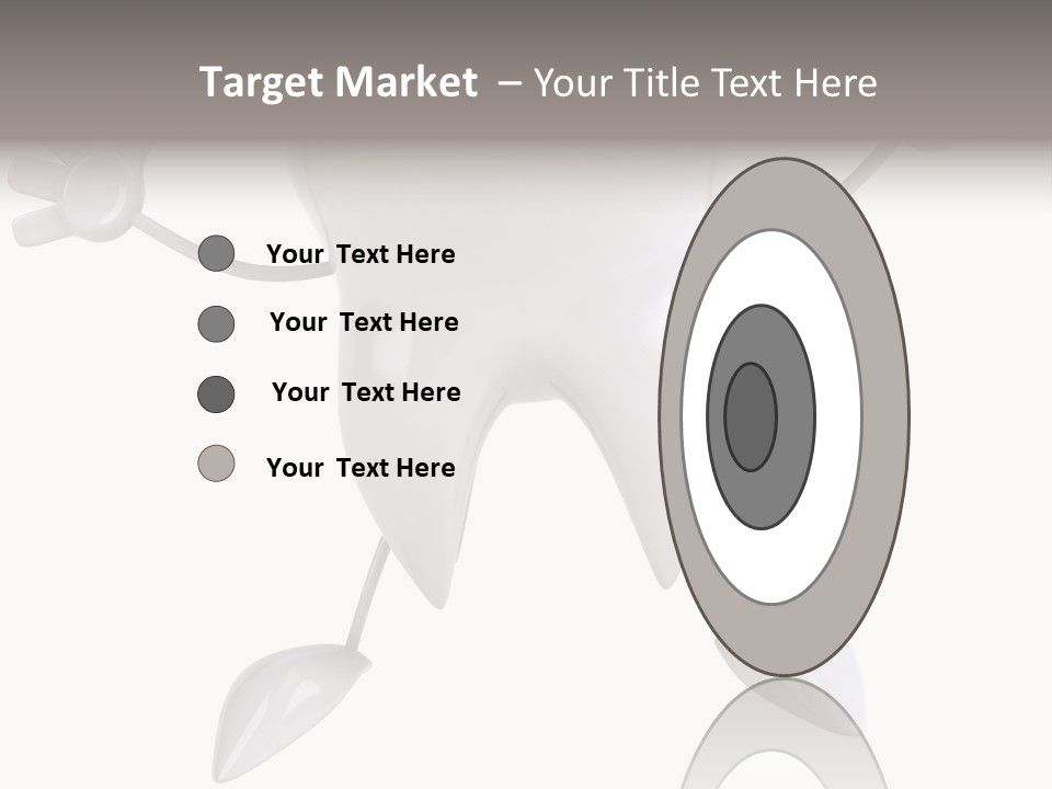 Render Molar White PowerPoint Template