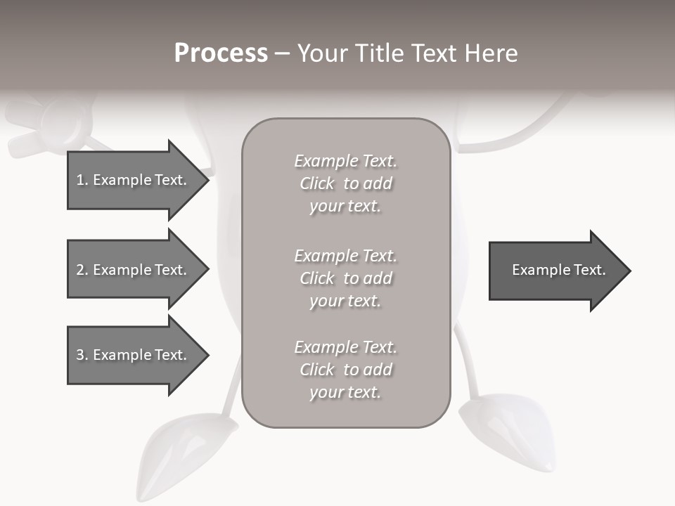Render Molar White PowerPoint Template