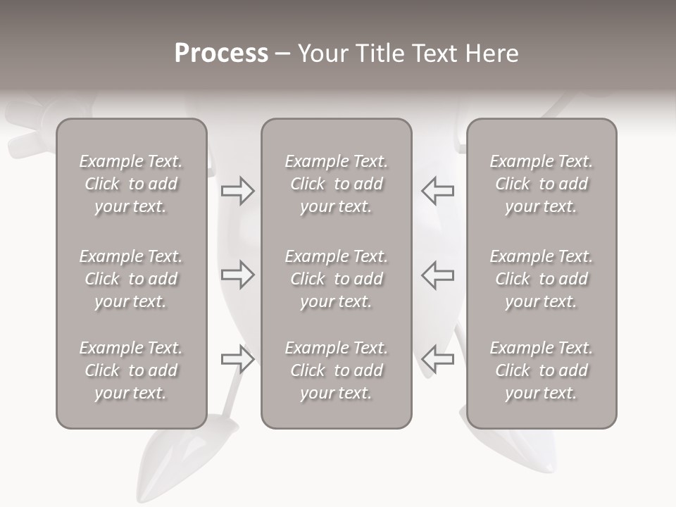 Render Molar White PowerPoint Template