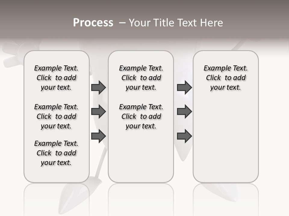 Render Molar White PowerPoint Template