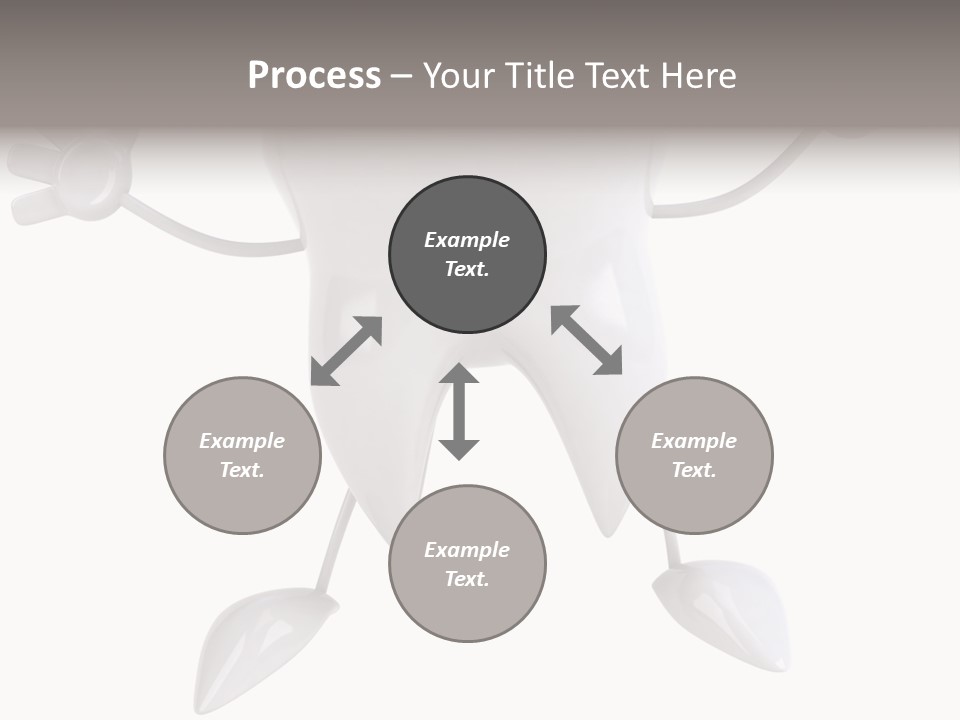 Render Molar White PowerPoint Template