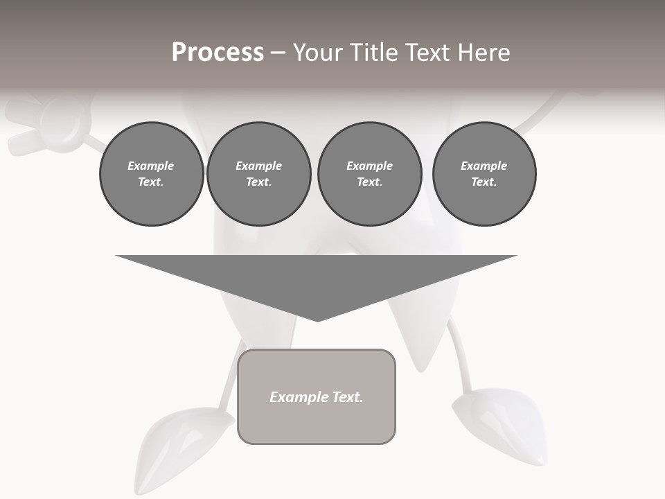Render Molar White PowerPoint Template