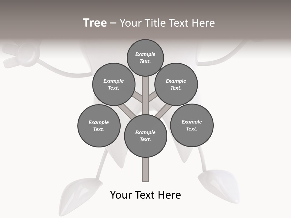 Render Molar White PowerPoint Template