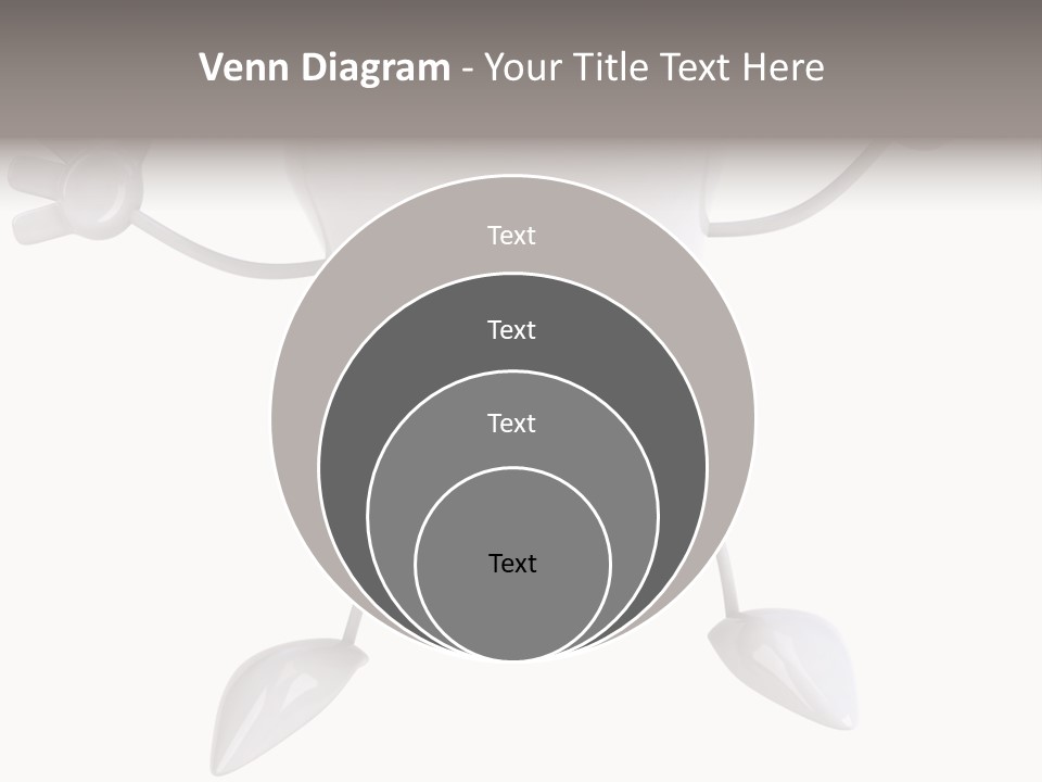 Render Molar White PowerPoint Template