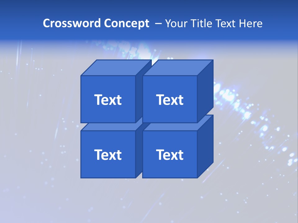 Communications Optic Abstract PowerPoint Template