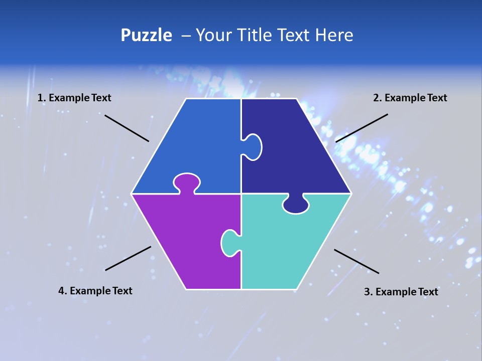 Communications Optic Abstract PowerPoint Template