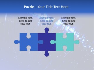 Communications Optic Abstract PowerPoint Template