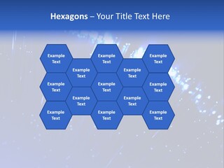 Communications Optic Abstract PowerPoint Template