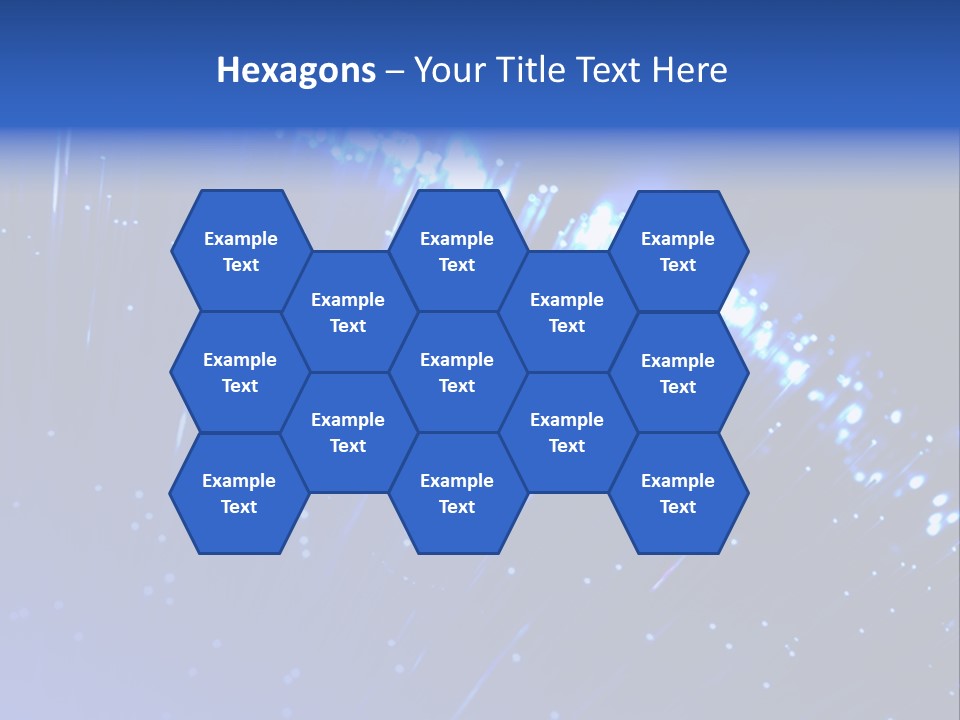 Communications Optic Abstract PowerPoint Template