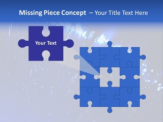 Communications Optic Abstract PowerPoint Template