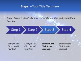 Communications Optic Abstract PowerPoint Template