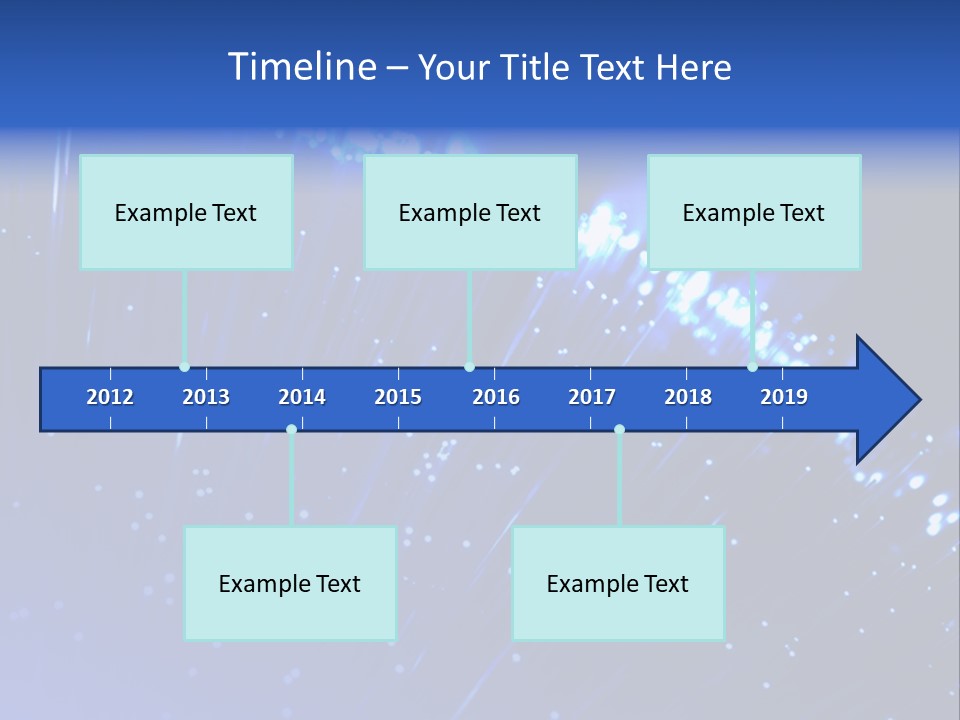 Communications Optic Abstract PowerPoint Template