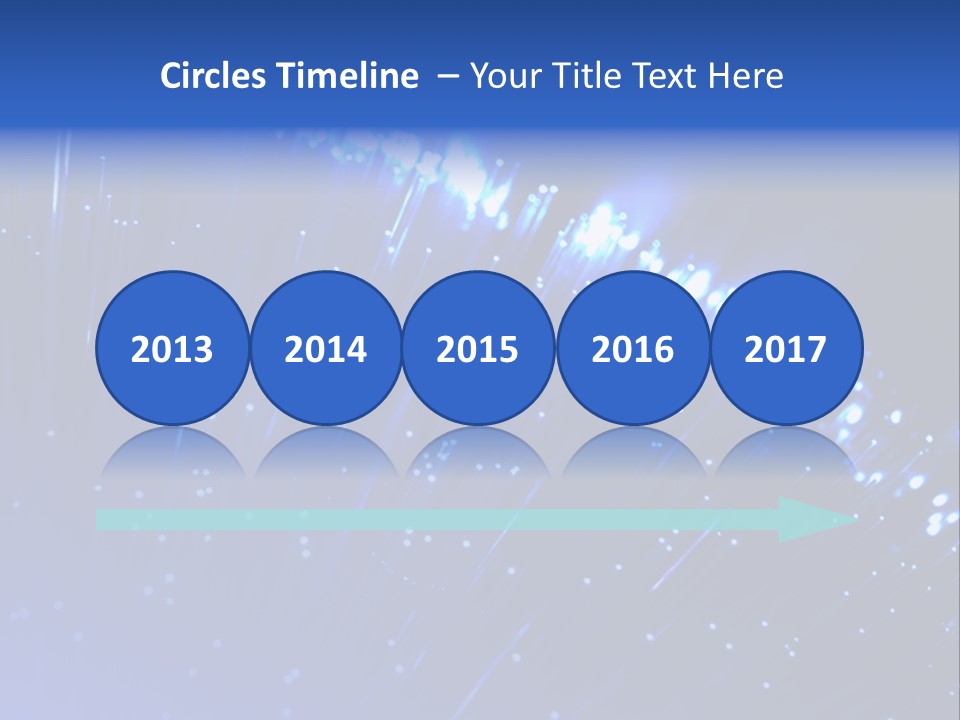 Communications Optic Abstract PowerPoint Template