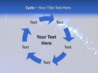 Communications Optic Abstract PowerPoint Template