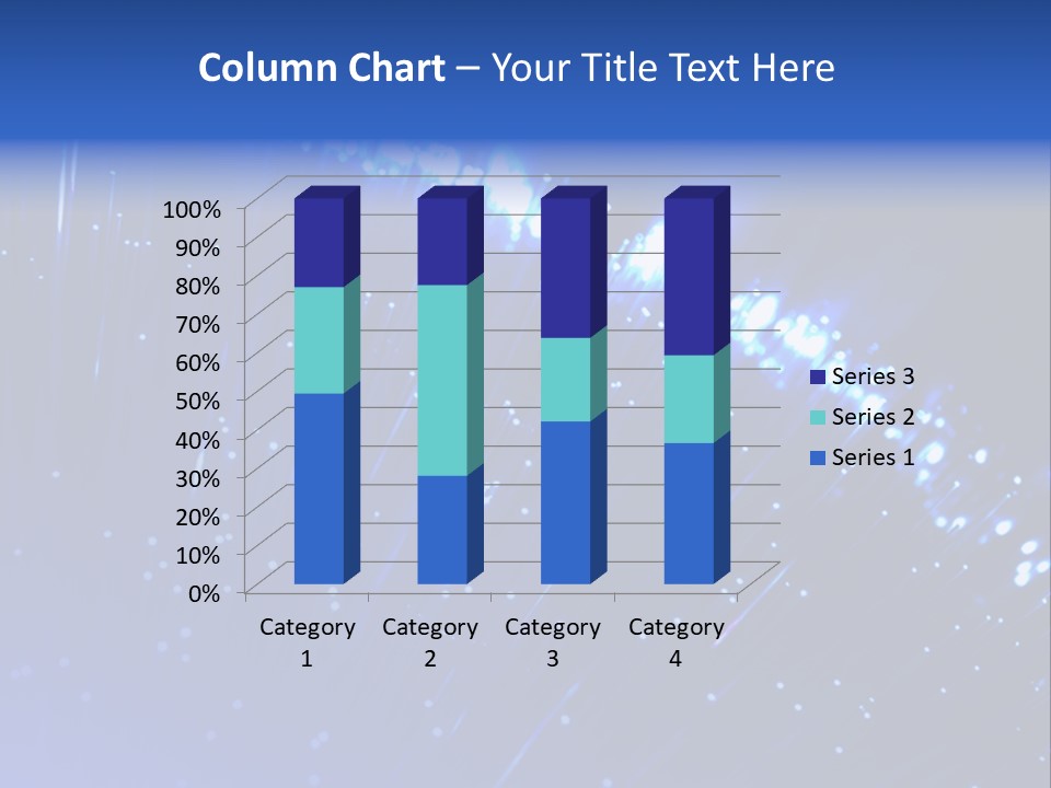 Communications Optic Abstract PowerPoint Template