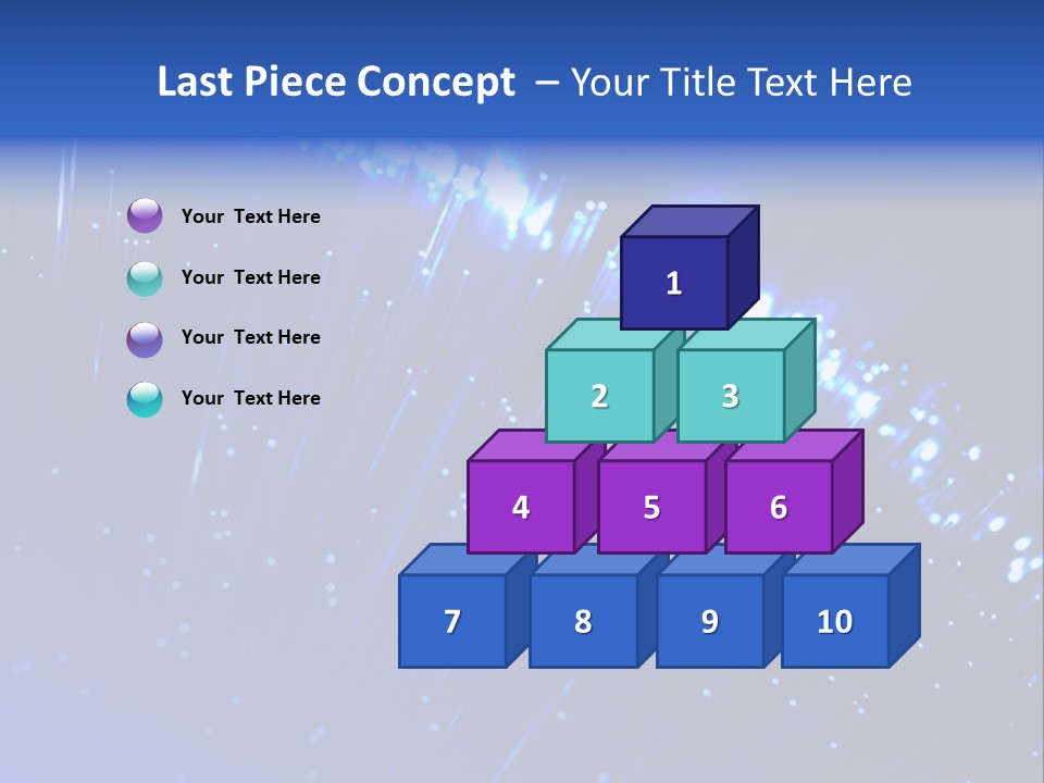Communications Optic Abstract PowerPoint Template