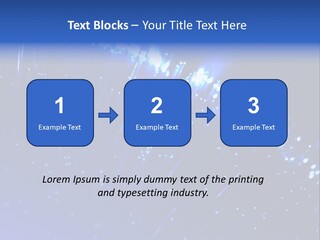 Communications Optic Abstract PowerPoint Template
