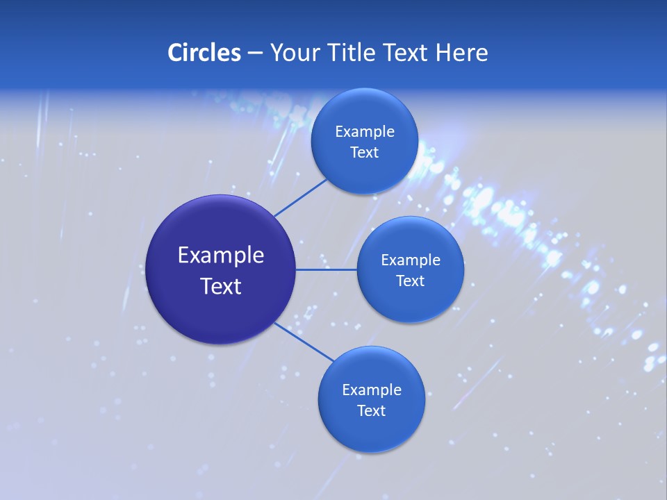 Communications Optic Abstract PowerPoint Template