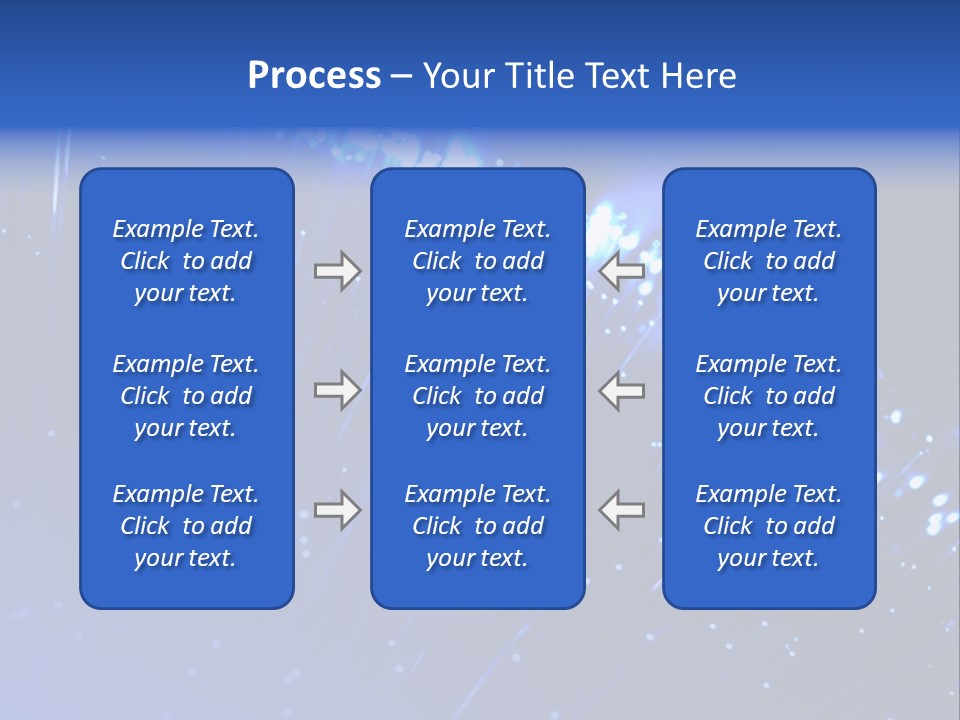 Communications Optic Abstract PowerPoint Template