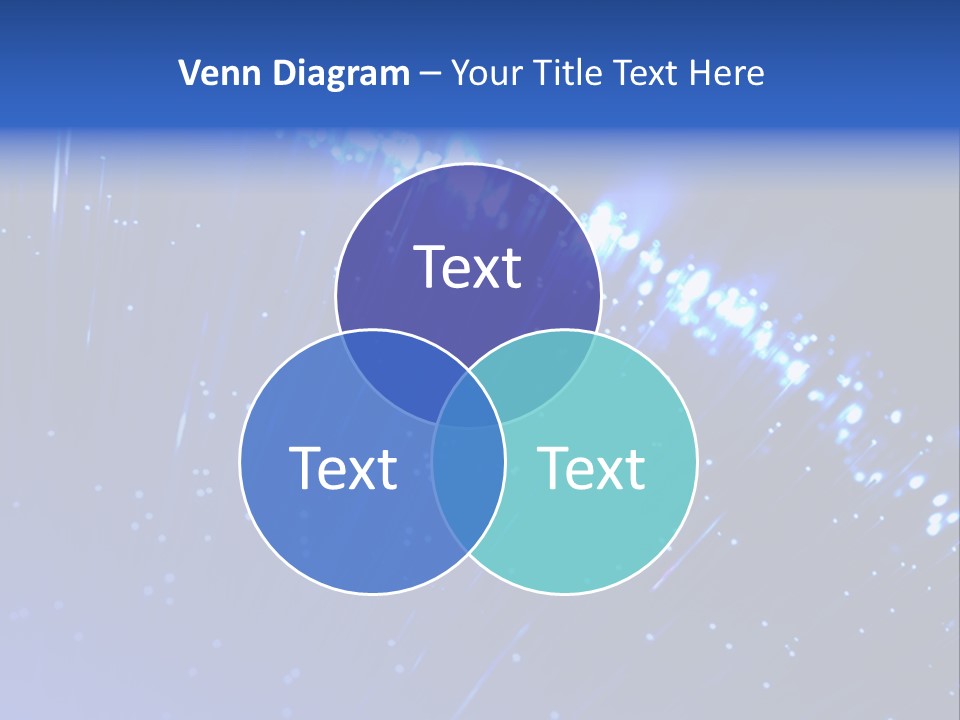 Communications Optic Abstract PowerPoint Template