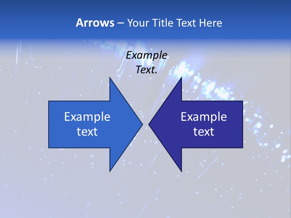 Communications Optic Abstract PowerPoint Template