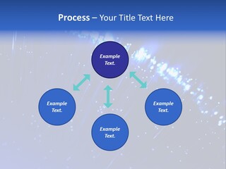 Communications Optic Abstract PowerPoint Template