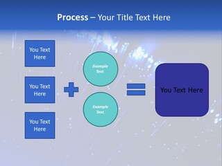 Communications Optic Abstract PowerPoint Template