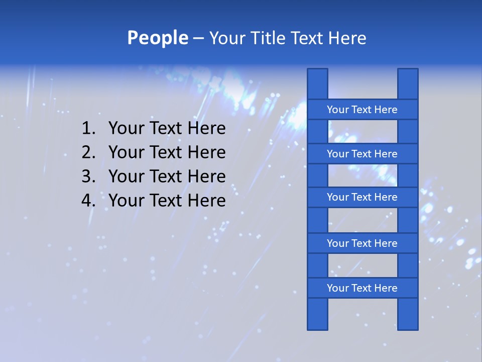 Communications Optic Abstract PowerPoint Template