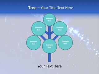 Communications Optic Abstract PowerPoint Template