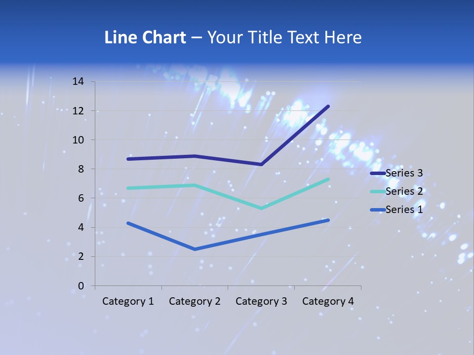 Communications Optic Abstract PowerPoint Template