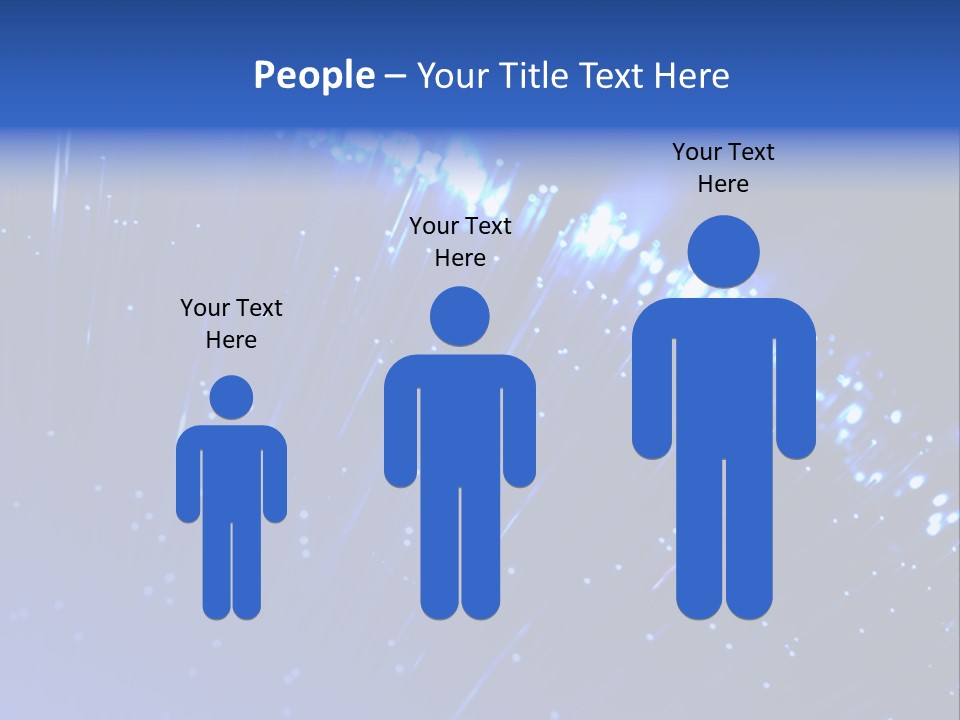 Communications Optic Abstract PowerPoint Template