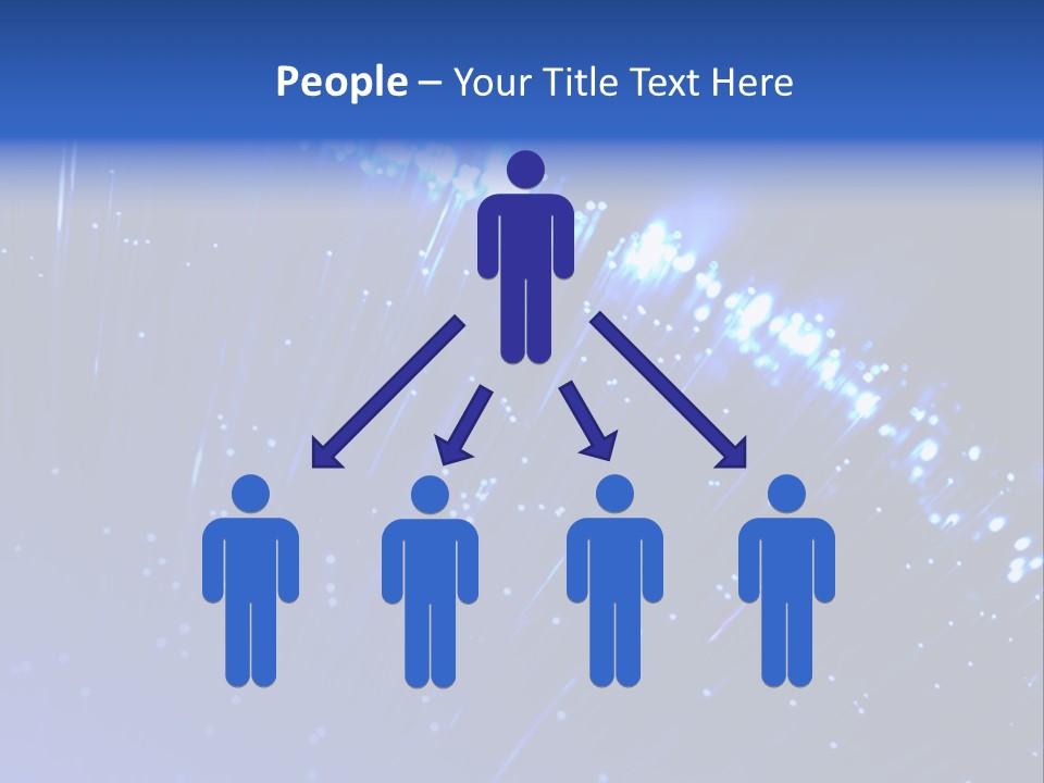 Communications Optic Abstract PowerPoint Template