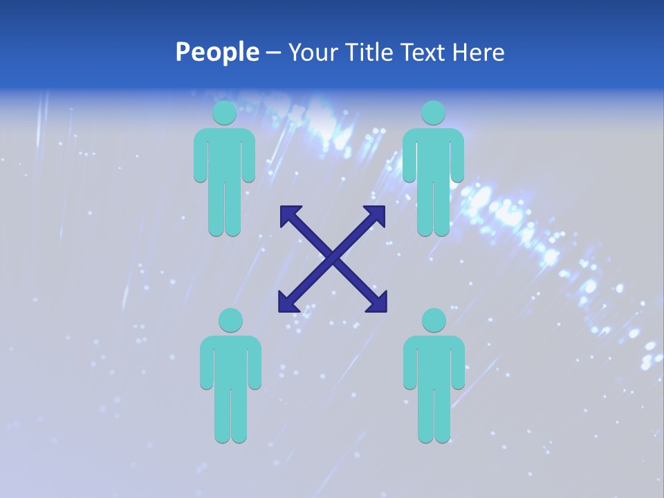 Communications Optic Abstract PowerPoint Template