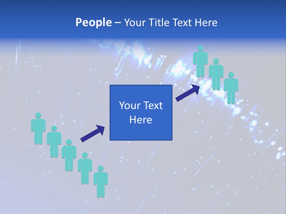 Communications Optic Abstract PowerPoint Template