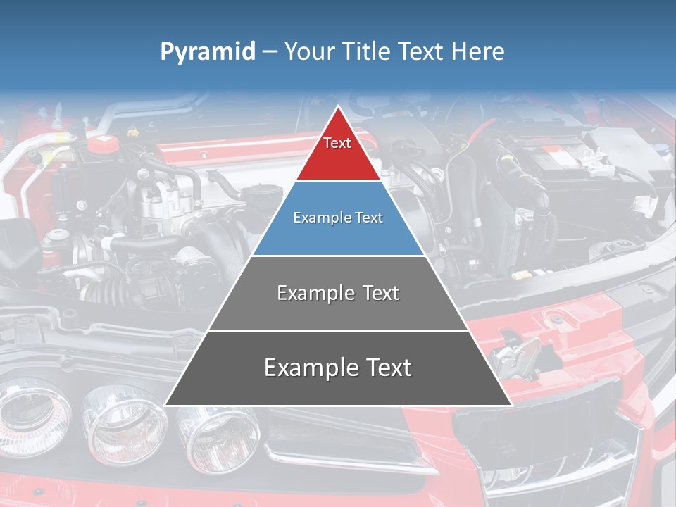 Power Iron Automobile PowerPoint Template