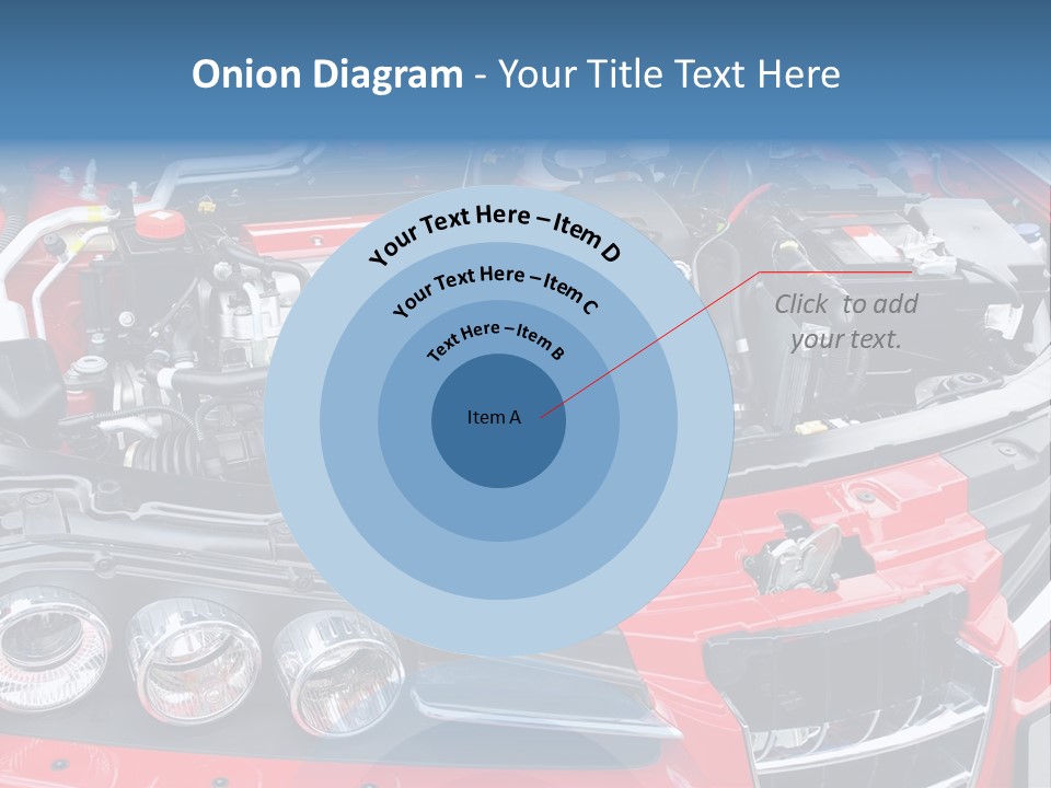 Power Iron Automobile PowerPoint Template