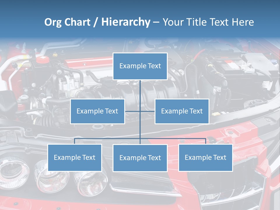 Power Iron Automobile PowerPoint Template