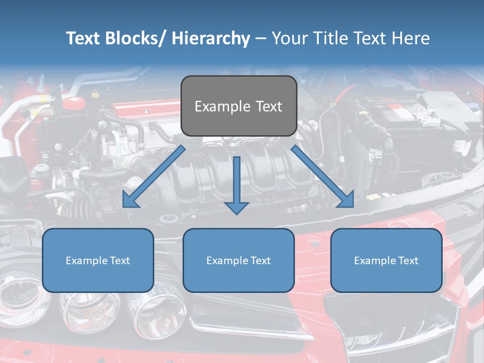 Power Iron Automobile PowerPoint Template