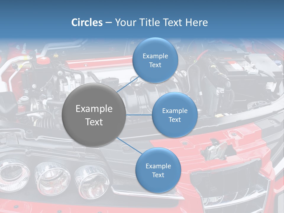 Power Iron Automobile PowerPoint Template