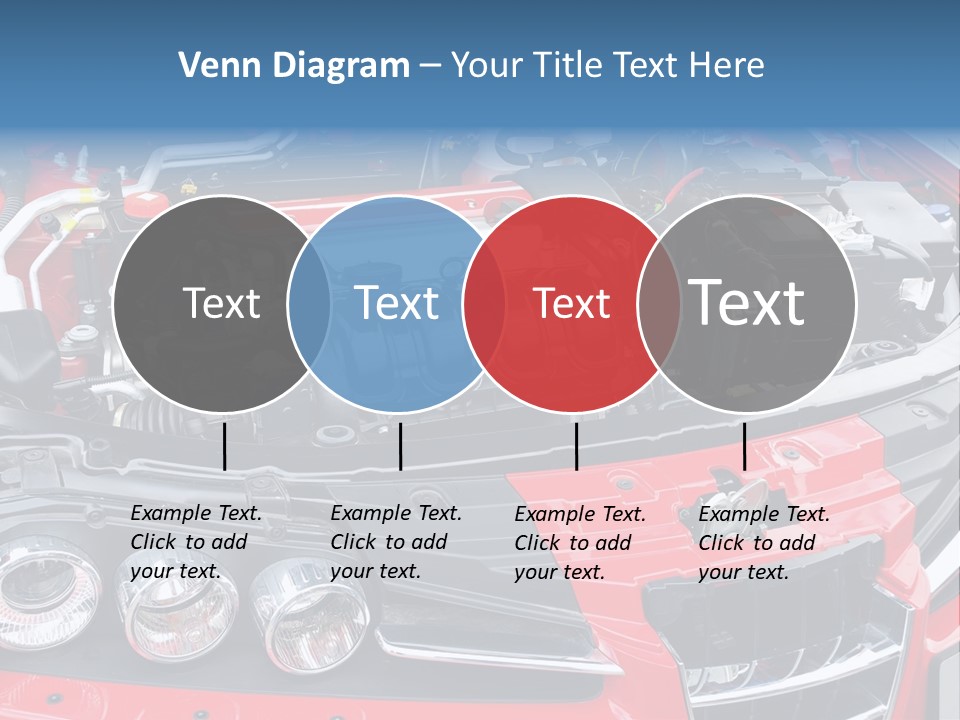 Power Iron Automobile PowerPoint Template