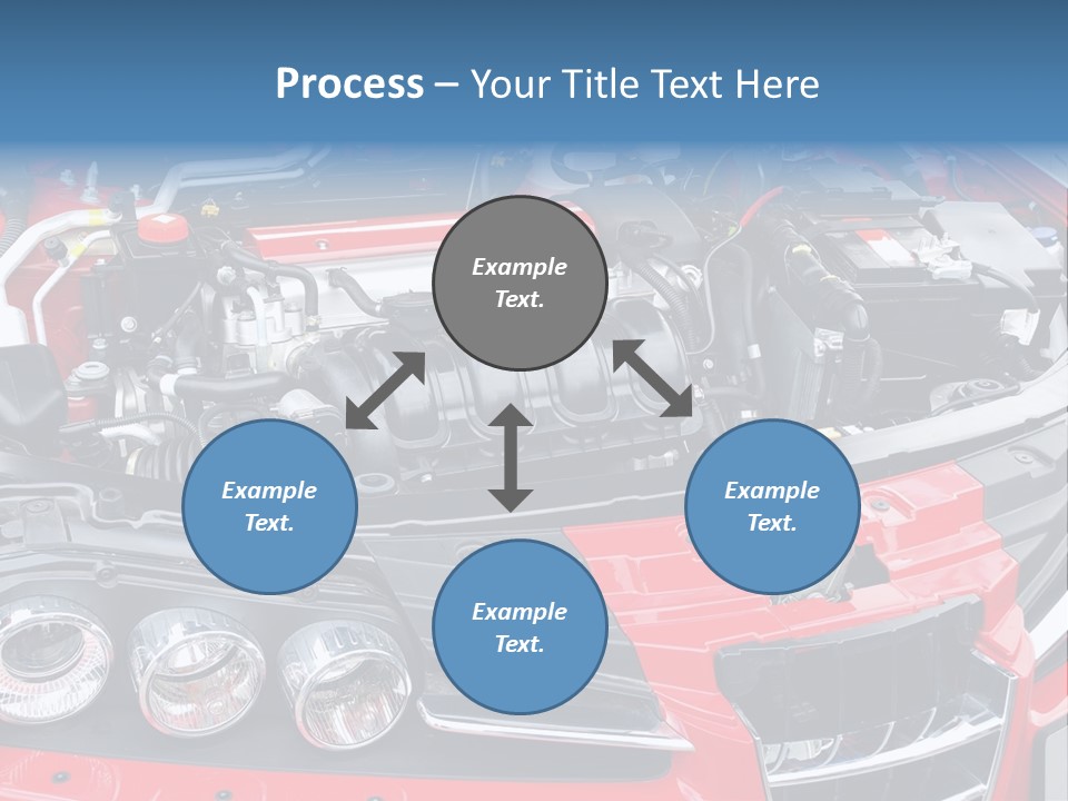 Power Iron Automobile PowerPoint Template