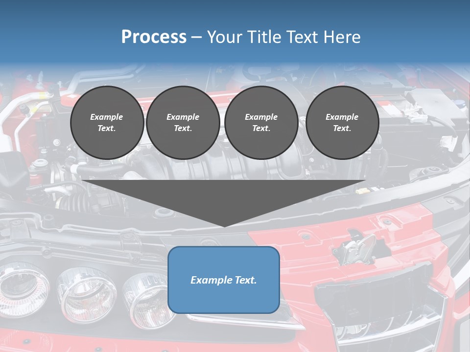 Power Iron Automobile PowerPoint Template
