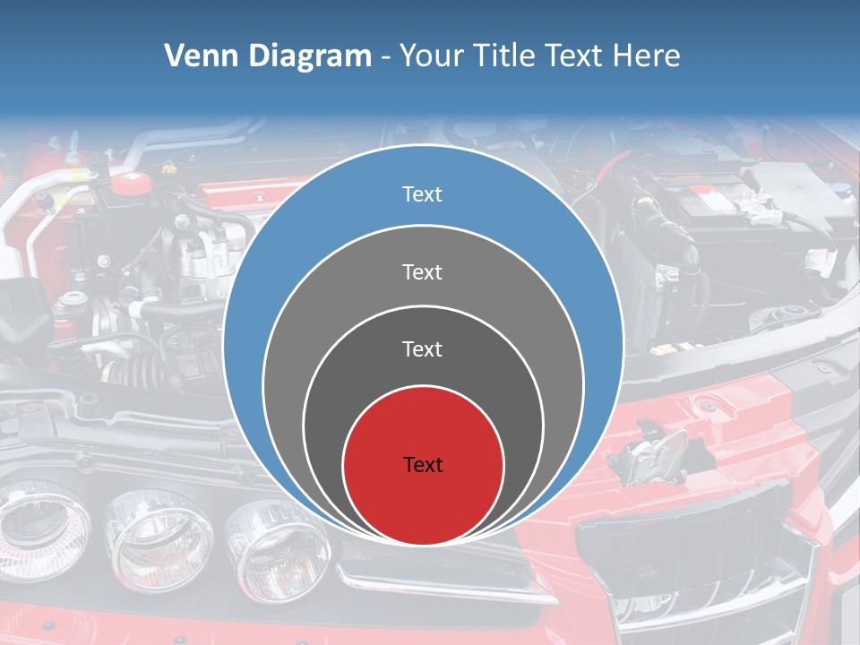 Power Iron Automobile PowerPoint Template
