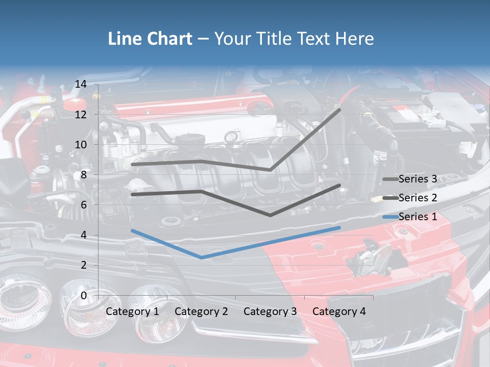 Power Iron Automobile PowerPoint Template