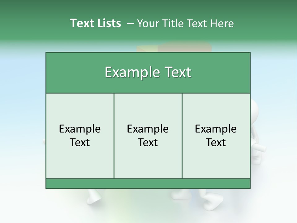 Corporate Di Cu Ion Table PowerPoint Template