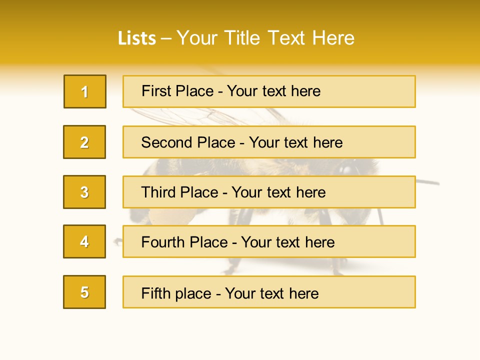 Single Animal Feeler PowerPoint Template