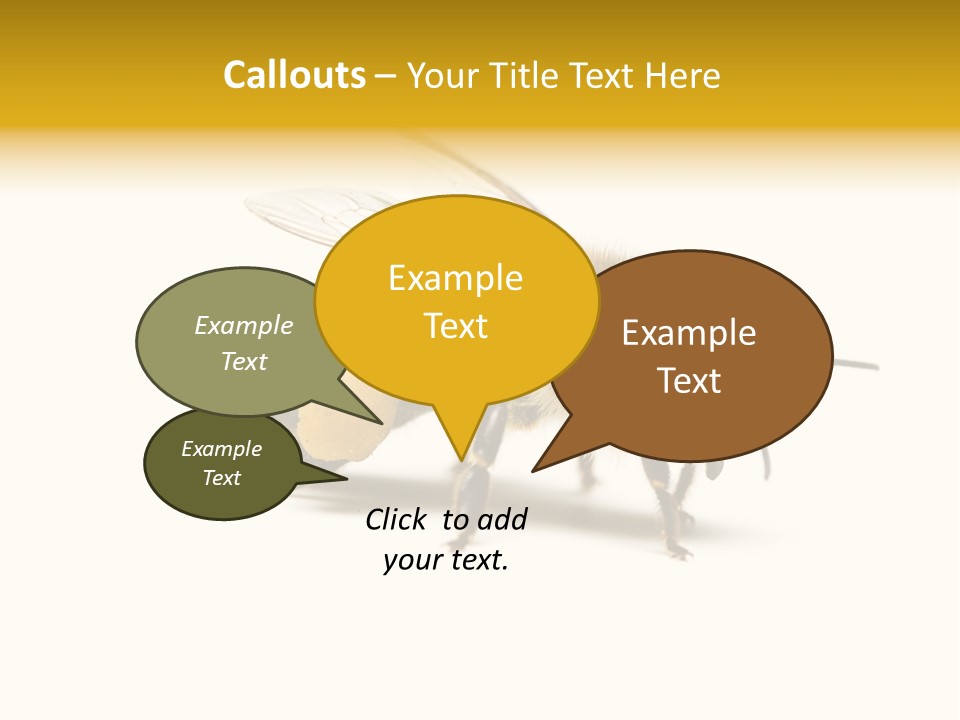 Single Animal Feeler PowerPoint Template